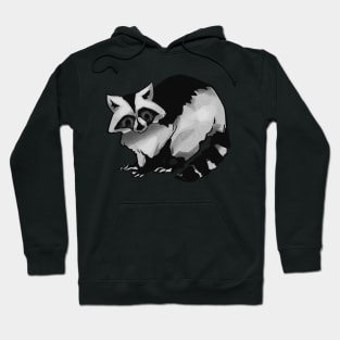 Cartoony Doomed Raccoon Hoodie